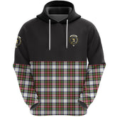 Stewart Dress Modern Clan Half Of Tartan Hoodie